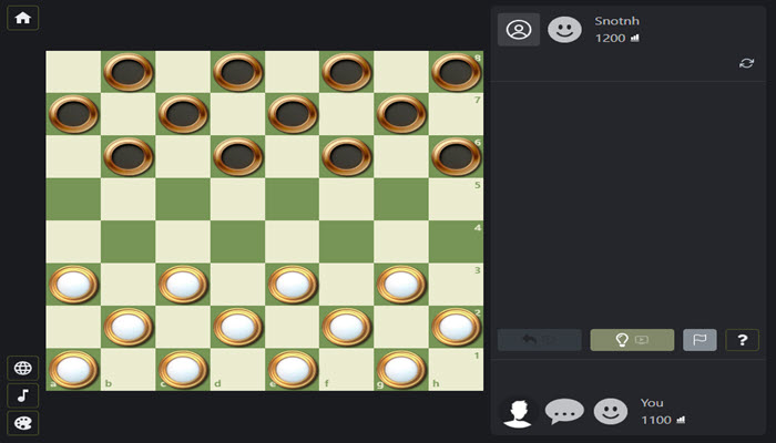 russian checkers screenshot